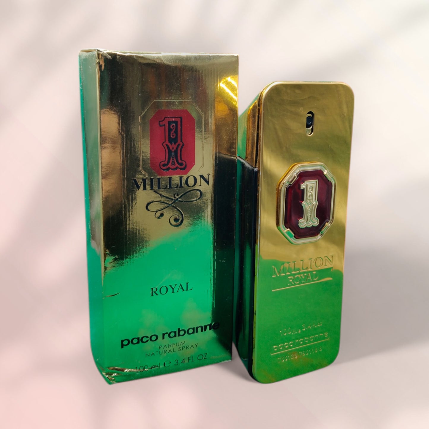 عطر ون مليون او دو تواليت كولونيا للرجال من باكو رابان، عبوة 125 مل - Raqya