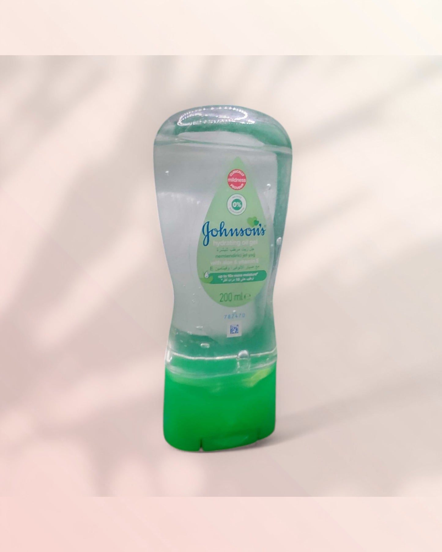 Johnsons Baby Oil Gel with Aloe Vera & Vitamin E, Moisturizes and Protects Delicate Skin - Raqya